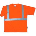 Ergodyne GloWear 8289 Class 2 Economy T-Shirt, Orange, L 21514